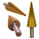 СТУПЕНЧАТОЕ СВЕРЛО ПО МЕТАЛЛУ HSS-TIN 4-20MM ALLBE