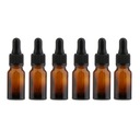 6 пипеток из янтарного стекла емкостью 10 мл.