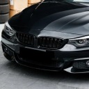 VERS BMW 4ER F32 F33 F36 2014-2016 GRILLE GRILLES NOIR BRILLANT 51137294813photo 11