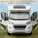 ЗАХИСТ ПЕРЕДНЬОЇ СКЛА АВТОМОБІЛЯ FIAT DUCATO МАТ ТЕПЛОВА UV BAWELNIANY  фото 8