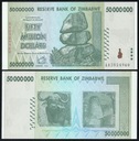 $ Zimbabwe 50000000 DOLLARS P-79a UNC 2008