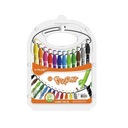 Фломастеры Y-Plus Parrot на ластике, 12 цветов.