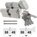 АЛЮБРАССНЫЕ ВСТАВКИ 45/55 + СИСТЕМА G45/55 5KL НИКЕЛЬ