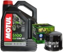 FILTRE HUILES MOTUL HF140 AVEC HUILE 10W40 4L VERS MOTOCYCLETTES HONDA NT700photo 11