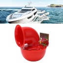 ROGRATY АВТО 150DB RED AIR HORN ЕЛЕКТРИЧНИЙ BULL RORN COW SOUND JJ  фото 8