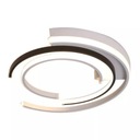 LAMPA SUFITOWA PLAFON CZARNY BIAŁY LED PILOT