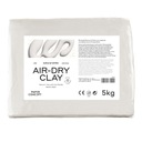 Самозатвердевающая глина Air-Dry Clay - PaperConcept - Natural White, 5 кг