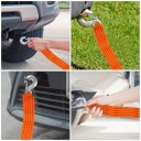 2PCS HIGH-VISIBILITY ПОМАРАНЧЕВИЙ КОЛІР TOW STRAPS FOR HEAVY-DUTY TOWING  (18488402473) фото min 14