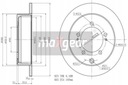 DISCO DE FRENADO MITSUBISHI T. OUTLANDER/LANCER 03- 