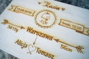 BOX OF MEMORIES подарунок на хрещення на один рік ГРАВІЮВАННЯ ДЕРЕВО RP382