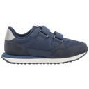 Buty Sportowe dla Dzieci Tommy Hilfiger Flag Low Cut Blue Granatowe Materiał tkanina