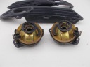 PHARES ANTIBROUILLARD GRILLE PARE-CHOCS AVANT GAUCHE DROIT VW POLO IV 9N3 LIFT 2005-2009photo 9