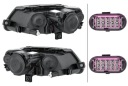 VW PASSAT B6 HELLA KIT PHARES NOIR DESIGN QUALITÉ OEphoto 10