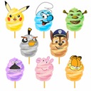 Сахарная вата, вафли, съедобные формы сахара