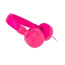Słuchawki nauszne różowe dla nastolatki dziecka EAN (GTIN) 5900495738165