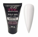 Akrylożel Flexy PolyGel 30ml na paznokcie WHITE