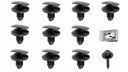 КОМПЛЕКТ КРЕПЛЕНИЙ КОЛЕСНОЙ АРКИ CITROEN C3 II/C4/C5 00-08 PEUGEOT 207/307 01-08