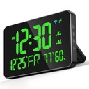 Tuya Wi-Fi Clock Clock Cleck Clendar Интеллектуальный Thermomet