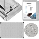 КРЕЗЕНТ 4x5м СЕРЫЙ УСИЛЕННЫЙ 210G ПРОЧНОЕ ПОКРЫТИЕ ТОЛЩАЯ ПЛАСТИНА