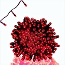 200 СВЕТОДИОДНЫХ КРАСНЫХ РОЖДЕСТВЕНСКИХ ОГНЕЙ НАРУЖИ/ВНУТРИ ТОЛЩИНЫ