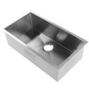 UNDERMOUNT ZLEW L780 W430 H230MM 304 СТАЛЬ НЕРЖАВІЙКА 90 MM ZLEW 8V  (17950256151) фото min 5