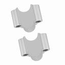 УНІВЕРСАЛЬНИЙ ЗАХИСТ ДЛЯ РУК ZE СТОПУ RISER 7/8 ''22MM СУПОРТ HANDBARA MOTOCIKLINIO  фото 13