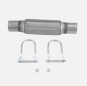 СОЕДИНИТЕЛЬ ГИБКИЙ ВЫПУСКА ЗАЖИМ Ø 50MM X 200MM NA ХОМУТЫ  фото 10