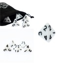 РПГ КОСТИ БЕЛЫЕ ЧЕТЫРЕХСТОРОННИЕ КОСТИ D4