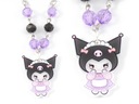 wisiorek KUROMI PASTEL LOLITA goth gothic lolita scene emo core gotycki