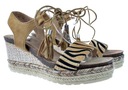 ESPADRYLE NA PLATFORMIE LEKKIE SANDAŁY 6283 roz 40