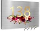 TABLICA ADRESOWA METAL NUMER DOMU POSESJI 30x20
