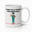 KUBEK BIAŁY PREZENT DLA SUPER PIELĘGNIARKI W PRACY