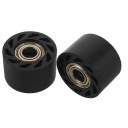 2 SZT. BLACK TENSIONER ROLLERS CHAINS MOTOCIKLINIO ZE STEEL I PLASTICS  photo 5
