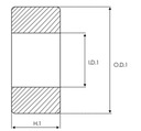 AS-PL ABE9039(NSK) COJINETE 