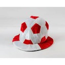 CZAPKA PIŁKA - BIAŁO-CZERWONA