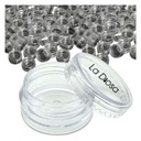 Акриловые контейнеры для образцов, баночки для декора, 3 мл, 100 шт.