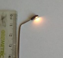 Latarnia lampa Led biała ciepła 3v, skala H0, regulowana wysokość Model ADM_L030