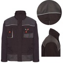 Bluza robocza ochronna ZAPINANA WZMOCNIENIA NA ŁOKCIACH jasnoszara r.188B