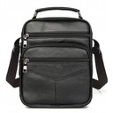 МУЖСКАЯ КОЖАНАЯ СУМКА С КАРМАНАМИ