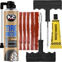 K2 TIRE DOCTOR 500ML СПИРАЛЬНЫЙ ГЕРМЕТИК + КОМПЛЕКТ ДЛЯ РЕМОНТА ШИН КОЛЕСА