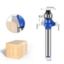 Фреза для закругления древесины 15,9 мм хвостовик 6 мм R2,7