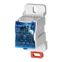 Распределительный мостик 80А 4х6 2х16 мм2 на DIN-рейку