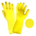 ПРОЧНЫЕ ЗАЩИТНЫЕ РЕЗИНОВЫЕ рабочие перчатки ФЛОКИРОВАННЫЕ хозяйственные перчатки x12.