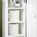 FRG177-W Držiak toaletného papiera Úložný priestor na toaletný papier Koupelnov Šírka nábytku 21 cm