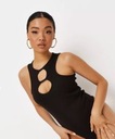 MISSGUIDED_PRĄŻKOWANE BODY Z DZIURAMI TJF28432 Marka Missguided