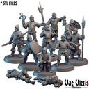 Assembled Village Guards - x8 - 3dmonkeypl