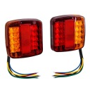 HEADLIGHT REAR COMBINED LED 12V 24V WATER-REPELLENT IP67 KIT 2SZT.  photo 9