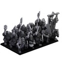 Orc Warriors HW x2 + 3CMD - Highlands Miniatures