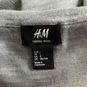 H&M sweter męski 100%wełna merino rozmiar:L Materiał dominujący wełna