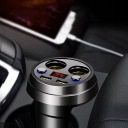 ЗАРЯДНИЙ ПРИСТРІЙ АВТОМОБІЛЬНА 80W 2×USB ШВИДКІ ЗАРЯДКА Z ВИКЛЮЧАТЕЛЬ I LED (СВІТЛОДІОД)  (17818595091) фото min 5